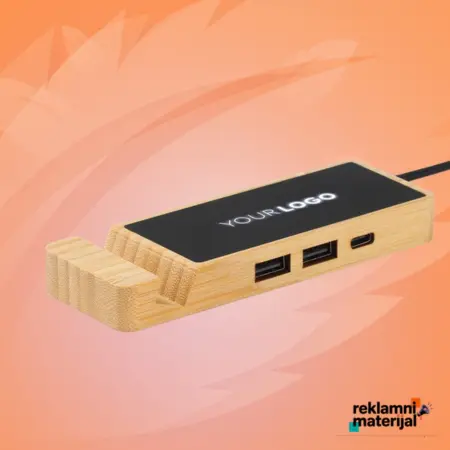 Držači za telefon sa logotipom - ENNIO USB razdelnik
