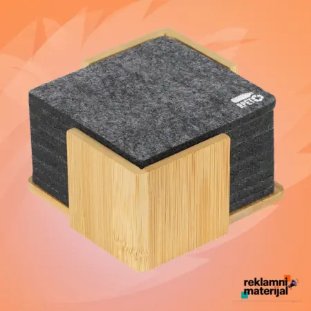 Reklamni materijal za hotele, restorane i kafiće - šta najviše ostavlja utisak 4 Podmetači za čaše - RUBIK