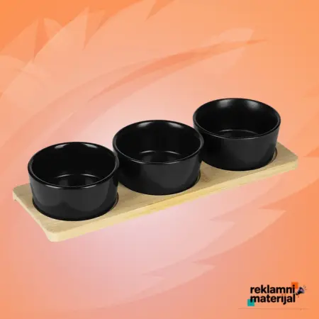 Reklamni materijal za hotele, restorane i kafiće - šta najviše ostavlja utisak 6 Set činija za sosove - PESTO set