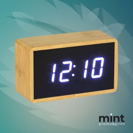 Digitalni drveni kancelarijski sat 