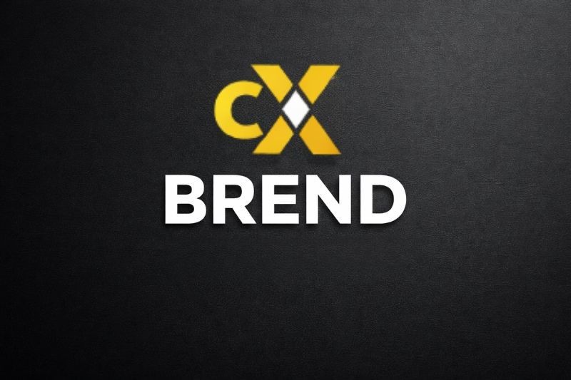 Logo brenda u kontrastnim bojama na tamnoj pozadini